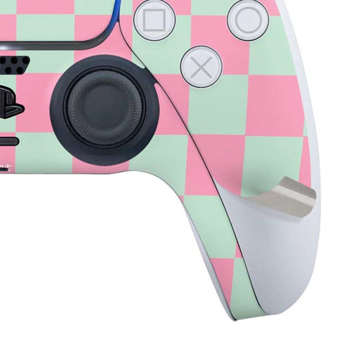Watermelon Checkered PS5 Controller Skin